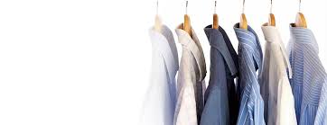 Clothes at the dry cleaner